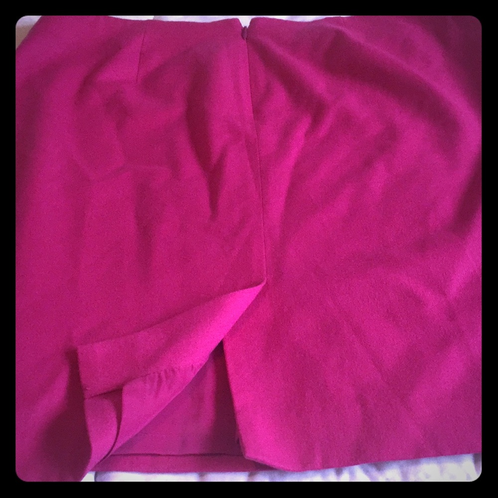 TALBOTS Hot pink skirt
